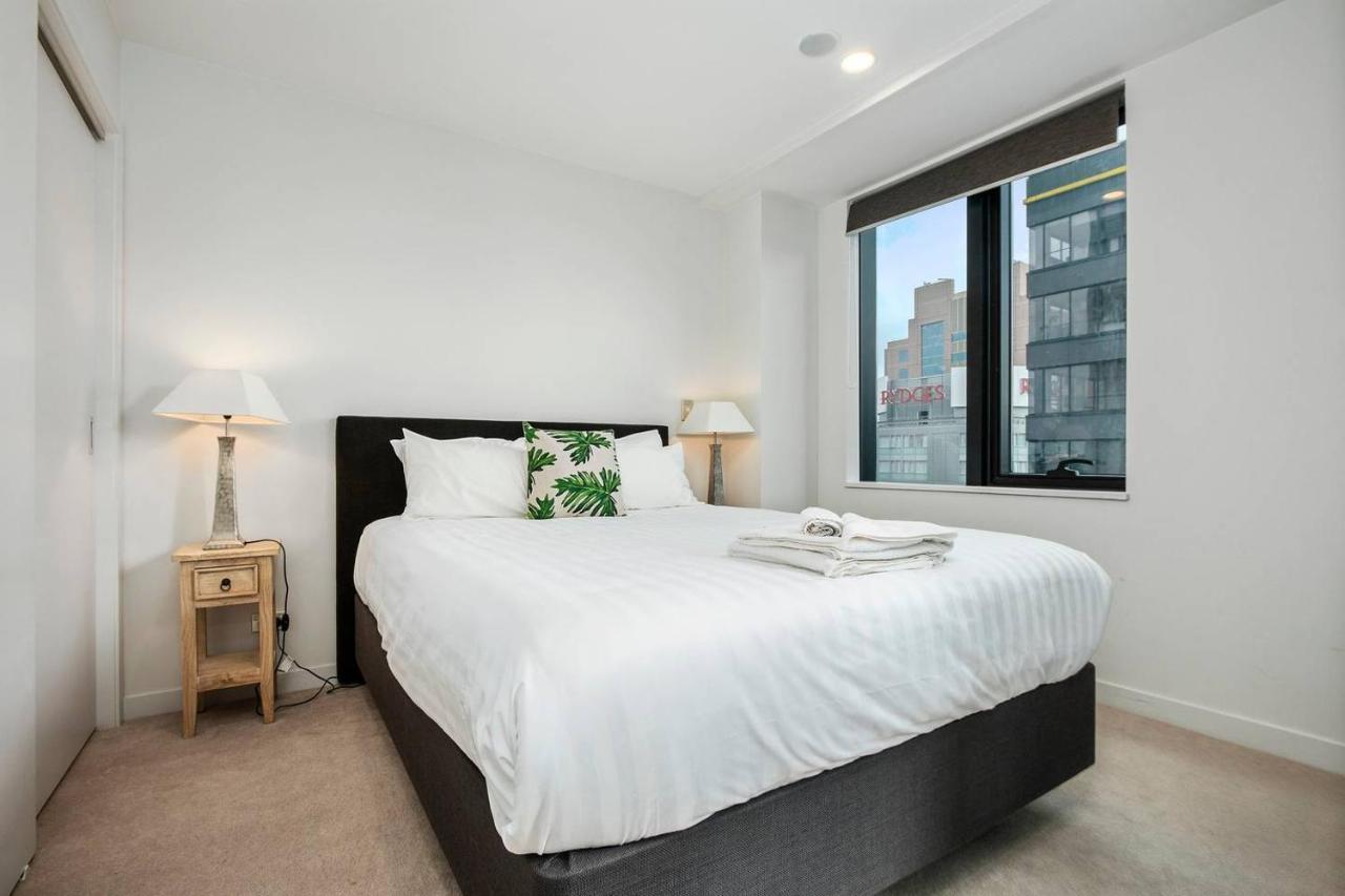 Sky Tower On Your Doorstep! Modern Two Bedroom Auckland Eksteriør bilde
